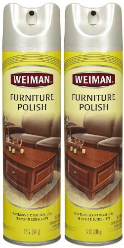 Weiman Furniture Polish with Lemon Oil - 12 oz - 2 pk