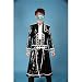 Japanese Anime D.Gray Man Cosplay Costume - Yu Kanda Exorcist Uniform 2nd Ver X-Small