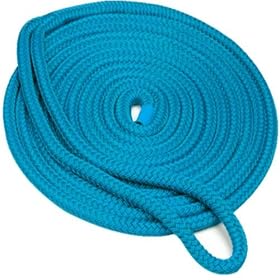 Click here to buy Double Braid Dockline TEAL 3 8 X 15.