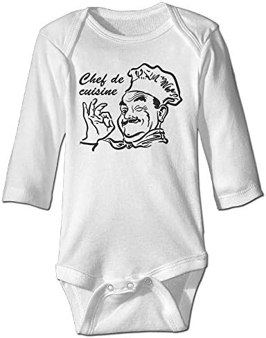 Chef De Cuisine Comfortable Unisex Climb Clothes Romper For Baby Girls