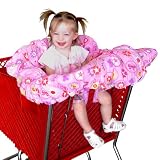 Floppy Seat® Shopping Cart and High Chair Cover, EZ Carry BagTM Style -Pink Floral
