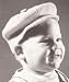 Vintage Knitting PATTERN to make - Knitted Baby Boy Visor Cap Hat. NOT a finished item. This is a pa