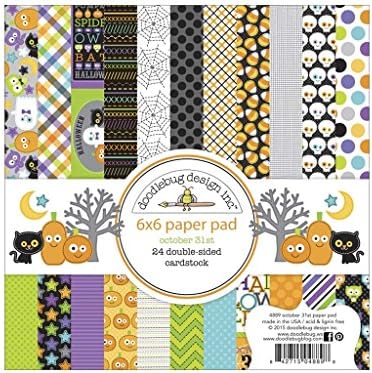 Doodlebug Designs October 31 6x6 Paper Pad