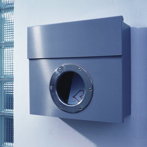 Radius Briefkasten 'Letterman' - Edelstahl