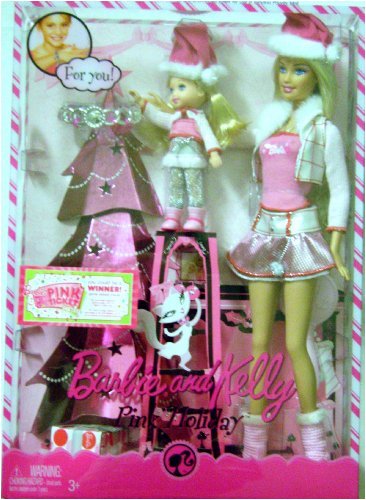 Barbie and Kelly Pink Holiday Barbie Dolls Set 51%2BIR0Vb9FL Barbie and Kelly Pink Holiday Barbie Dolls Set