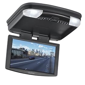 Clarion VT1000B 10 Inch Overhead Monitor with Built In DVD Player (Black Housing) Clarion VT1000B 10-Inch Overhead Monitor with Built-In DVD Player (Black Housing)