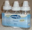 Evenflo Classic Glass Bottle 4 oz, 3-Pack