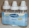 Evenflo Classic Glass Bottle 4 oz, 3-Pack