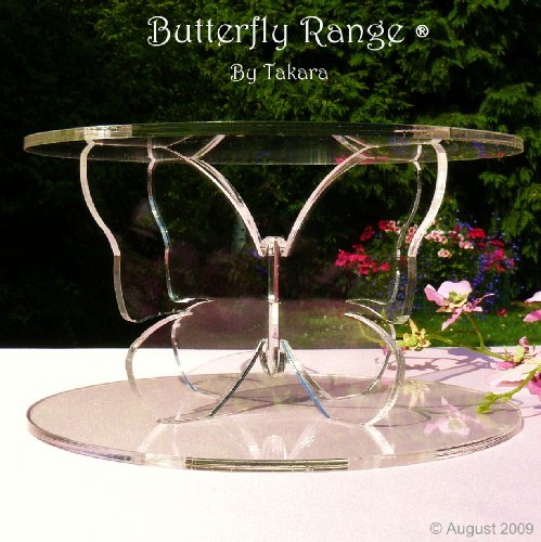 Takara Wedding Cake Stand or Cake Separator - Butterfly Theme