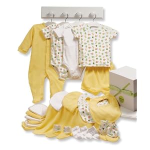 Carters 22 Piece Essentials Gift Set, Yellow
