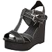 Via Spiga Women's V-Yarick T-Strap Wedge