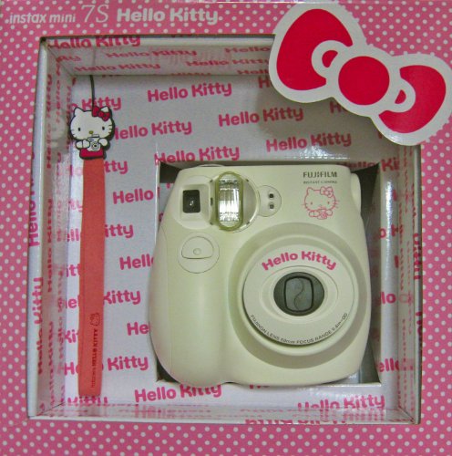 Fujifilm Instax Mini 7S Cheki Hello Kitty Special Gift Packaging plus 1 pack Instax Hello Kitty film (10 exp)