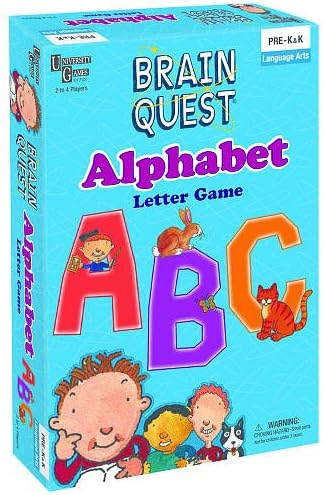 Brain Quest Play'n Learn Alphabet Card Game