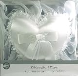 Review Wilton 120-074 / Wilton White Satin Organza Wedding Ring Bearer's Pillow