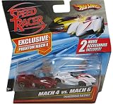 Hot Wheels Speed Racer Movie Moments - Mach 4 vs. Mach 6 Thunderhead Raceway