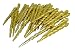 Club Pack of 36 Golden Yellow Shatterproof Icicle Christmas Ornaments 5"