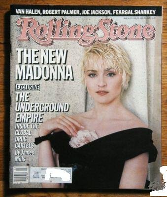 ROLLING STONE June 5, 1986 MADONNA cover, Van Halen