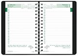 Save 17% On Brownline 2012 EcoLogix Daily Planner, Twin-Wire, Black, 8 x 5-Inches (CB410W.BLK)