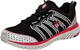 K-SWISS Blade Light Run Laufschuhe Damen, Schwarz/Silber/Rosa, 37.5