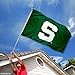 MSU Michigan State Block S University Large College Flag