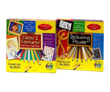 Childrens Toyshop  Toys : Faber-Castell® Do Art: Faces & Features and Drawing Power Sets