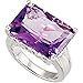 Sterling Silver Amethyst Ring title=
