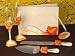 Autumn / Fall Theme Wedding Accessory Set: Flutes, Cake Servers, Guestbook. Pen