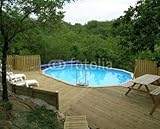 IMAGE OF Wallmonkeys Peel and Stick Wall Decals - Piscine Hors Sol - 36