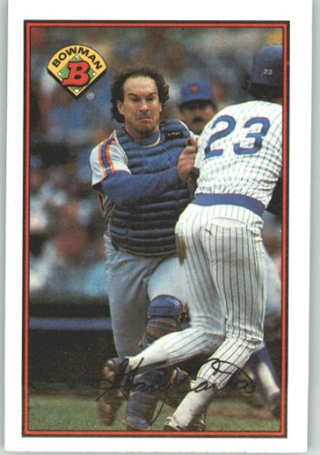 1989 Bowman #379 Gary Carter - New York Mets (Baseball Cards)