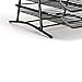 AJ 4-tier Steel Mesh Desk Tray Letter Tray Holder Paper Tray, Black (11.8