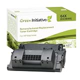 Green Initiative Remanufactured High Yield Black Laser Toner Cartridge for HP 64X (CC364X)