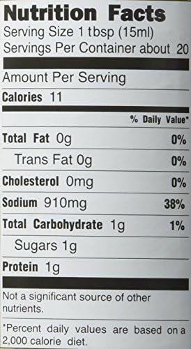 Organic Ranch Soy Sauce Tamari, 10 Ounce