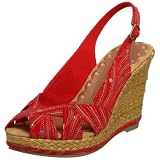 Seychelles Women's Balancing Bear Sandal,Red Print,9 M
