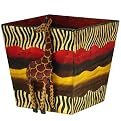 Embellished Giraffe Wastebasket