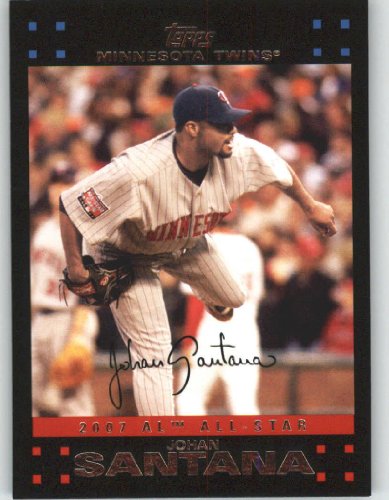 2007 Topps Update #236 Johan Santana - Minnesota Twins (All-Star) (Baseball Cards)