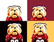 Miss State Painting - Warhol Bully