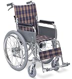 Self Transporting Wheelchair with Dual Brakes, Solid Castors and Large Rear Wheels for Children