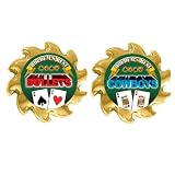 Poker Bullets & Cowboys Spinner Card Covers