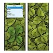 Clovers Design Decal Skin Sticker for Apple iPod nano 2G (2nd Generation) 2GB/ 4GB/ 8GB Player