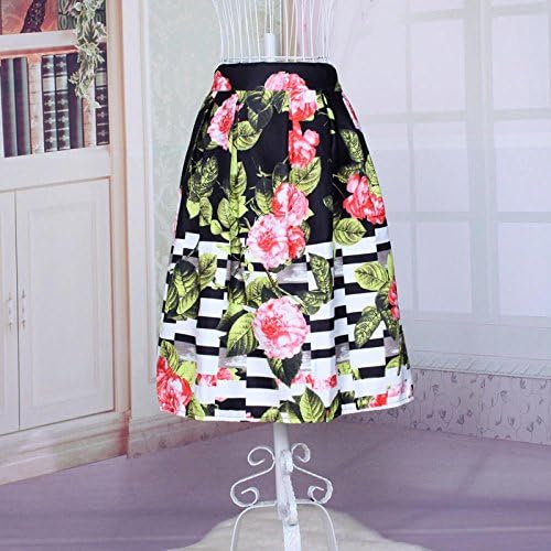 Babyhclub New Retro Big Pendulum Umbrella Skirt Tall Waist Woman Skirts