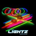 100 Knicklichter 20 cm x 0,5 cm im 6-FarbenMix, Glowsticks, Leuchtst�be