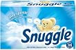 Snuggle Fabric Softener Sheets, Blue Sparkle with Cuddle Up Fresh scent , Case Pack, Six - 120 Sheet Boxes (720 Sheets)