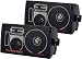 Pyramid 2060 300-Watt 3-Way Mini Box Speaker System