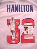 RICHARD HAMILTON SIGNED AUTOGRAPHED JERSEY DETROIT PISTONS JSA