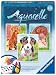 Ravensburger 29307 - Hunde - Aquarelle Midi, 18 x 24 cm