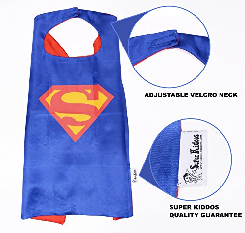 Superhero-Cape-and-Mask-Costumes-For-Kids-SET-Capes-Masks-Stickers-and-Tattoos