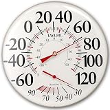 Taylor #497J Humidiguide Dial Thermometer/Humidity Scale, 12