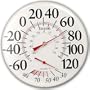 Taylor #497J Humidiguide Dial Thermometer/Humidity Scale, 12"