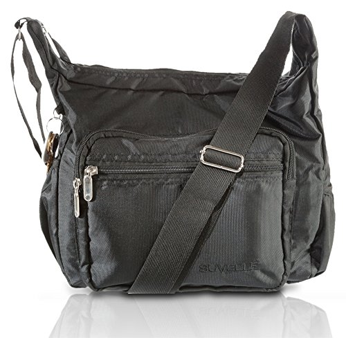 Suvelle Hobo Travel Crossbody Bag, Everyday Shoulder Organizer Purse # 9020