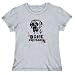T-Shirt Womens Heather Gray " English Mastiff BONE CRUSHER " Dogs